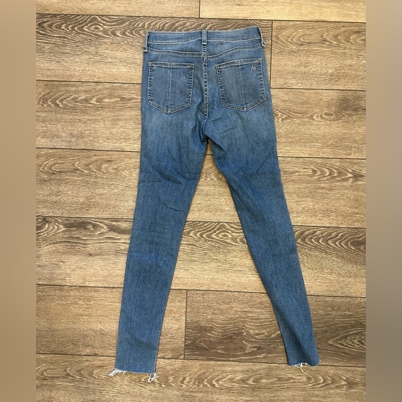 Rag & Bone Medium Wash Jeans High Rise Skinny SZ 26 - Picture 5 of 9